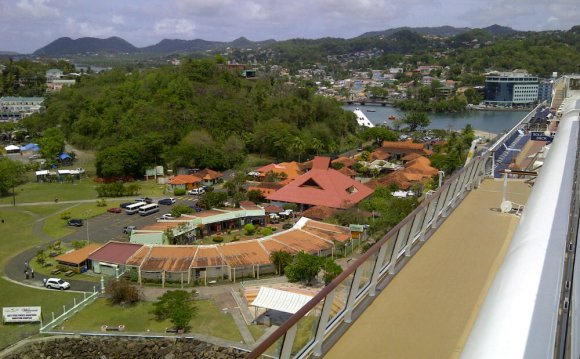 St. Lucia Cruise Terminal from