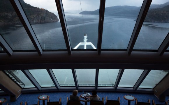 A view from the MS Trollfjord