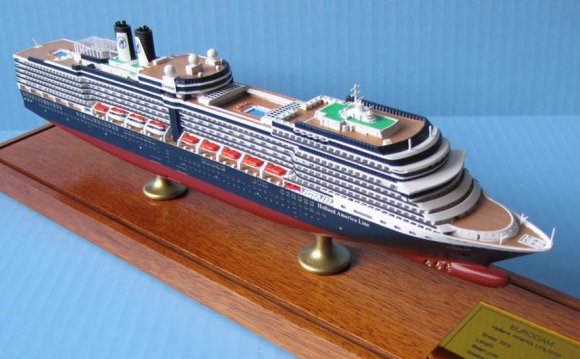 Eurodam cruise ship model