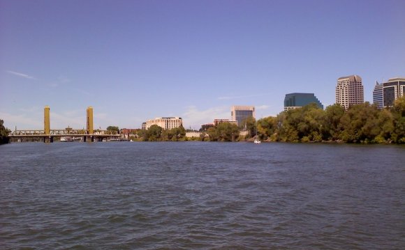 Downtown on river