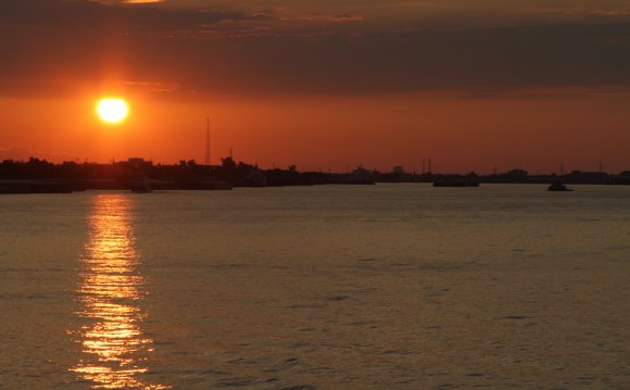 Sunset in New Orleans