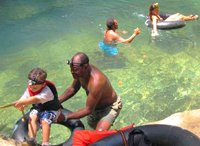 Belize Kids Cave Tubing