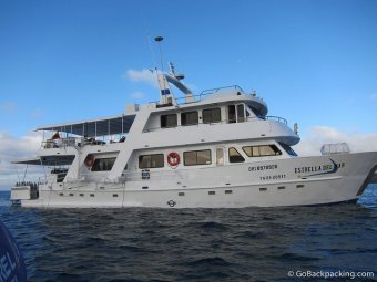 Estrella del Mar - a typical 1st class motor yacht