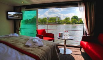 How Suite It Is: Avalon's suite ships turn the room into an Open-Air Balcony. Photo courtesy of Avalon Waterways
