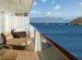 Cruise ship balcony