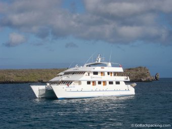 Queen Beatriz Queen Beatriz - a typical Deluxe catamaran