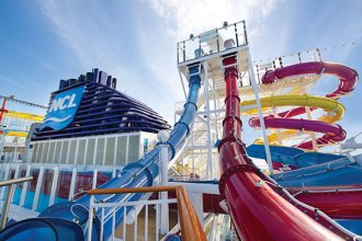 Stay active while cruising at Norwegian’s Aqua Park Stay active while cruising at Norwegian’s Aqua Park
