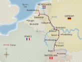 Rhine River Cruise map