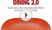 Carnival Cruise Your Time Dining Options