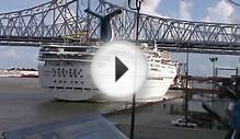 Carnival Fantasy Cruise Ship Leaving New Orleans