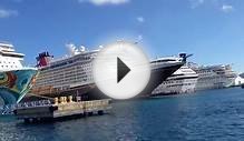 Cruise port in Nassau Bahamas