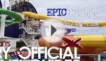 EPIC Plunge Waterslide (Norwegian EPIC Cruise Ship)