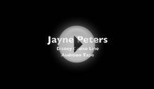 Jayne Peters - Disney Cruise Line Audition