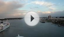 Sailing out of Port Canaveral on the Disney Dream Cruise Ship